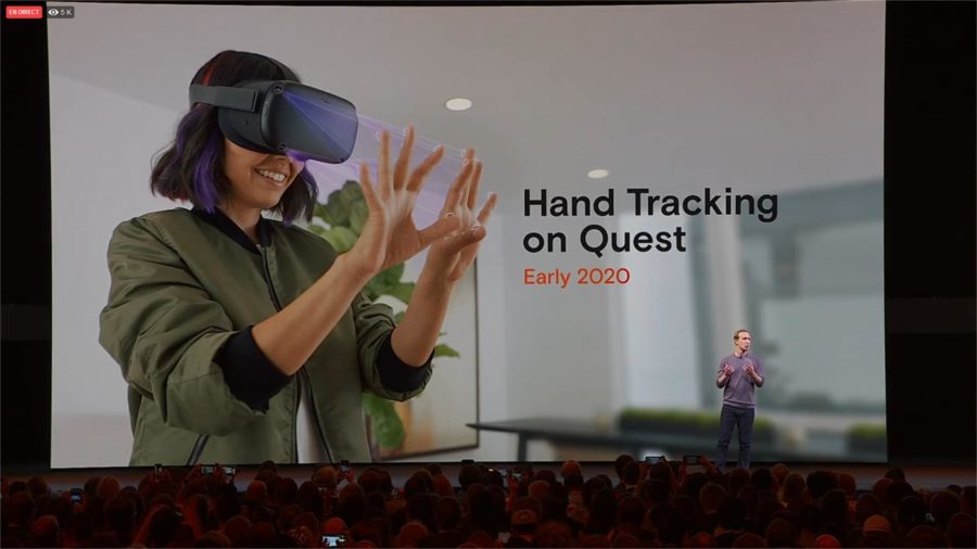 oculus quest hand tracking facebook
