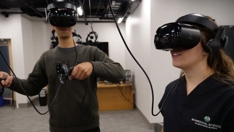 Université Colorado réalité virtuelle biomédical