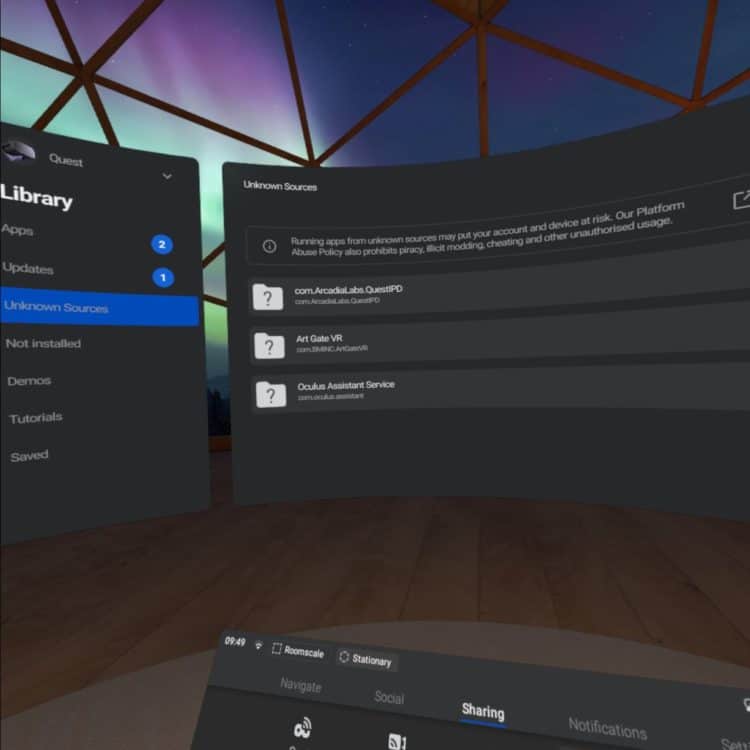 Oculus Assistant Quest