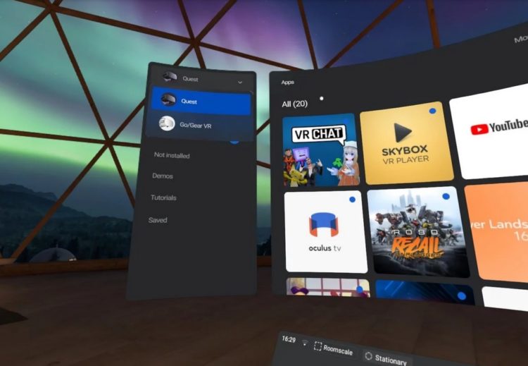 oculus quest go gear vr 