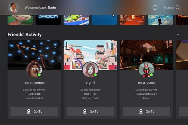 Social VR Oculus