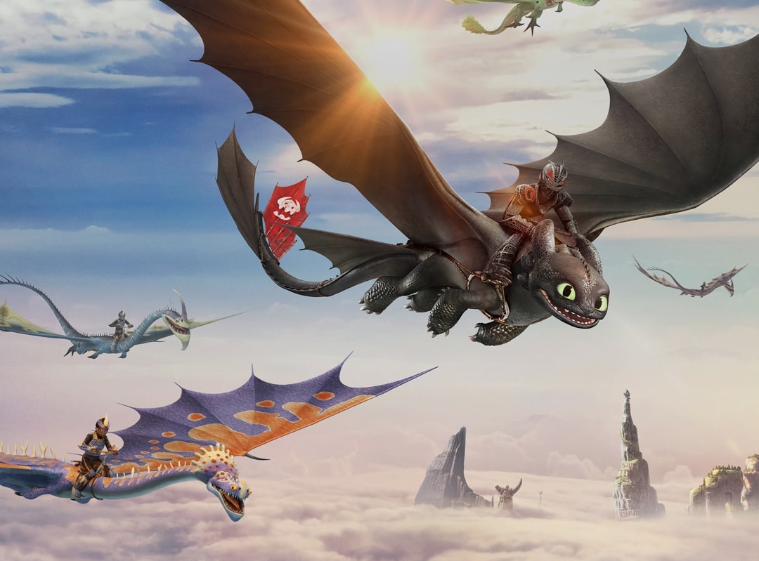 Expérience en réalité virtuelle Dragons : Flight Academy