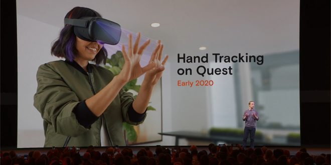 Suivi des mains Oculus Quest