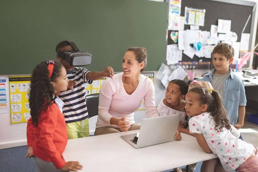 éducation VR enfants