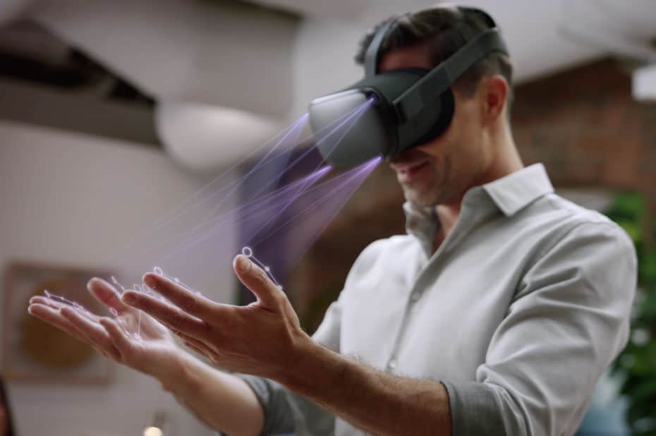 Hand-tracking automatique Oculus Quest