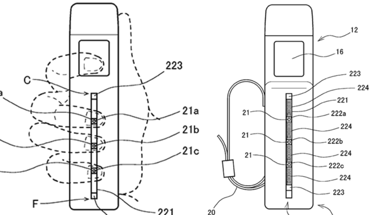 Brevet contrôleur Sony PSVR 2