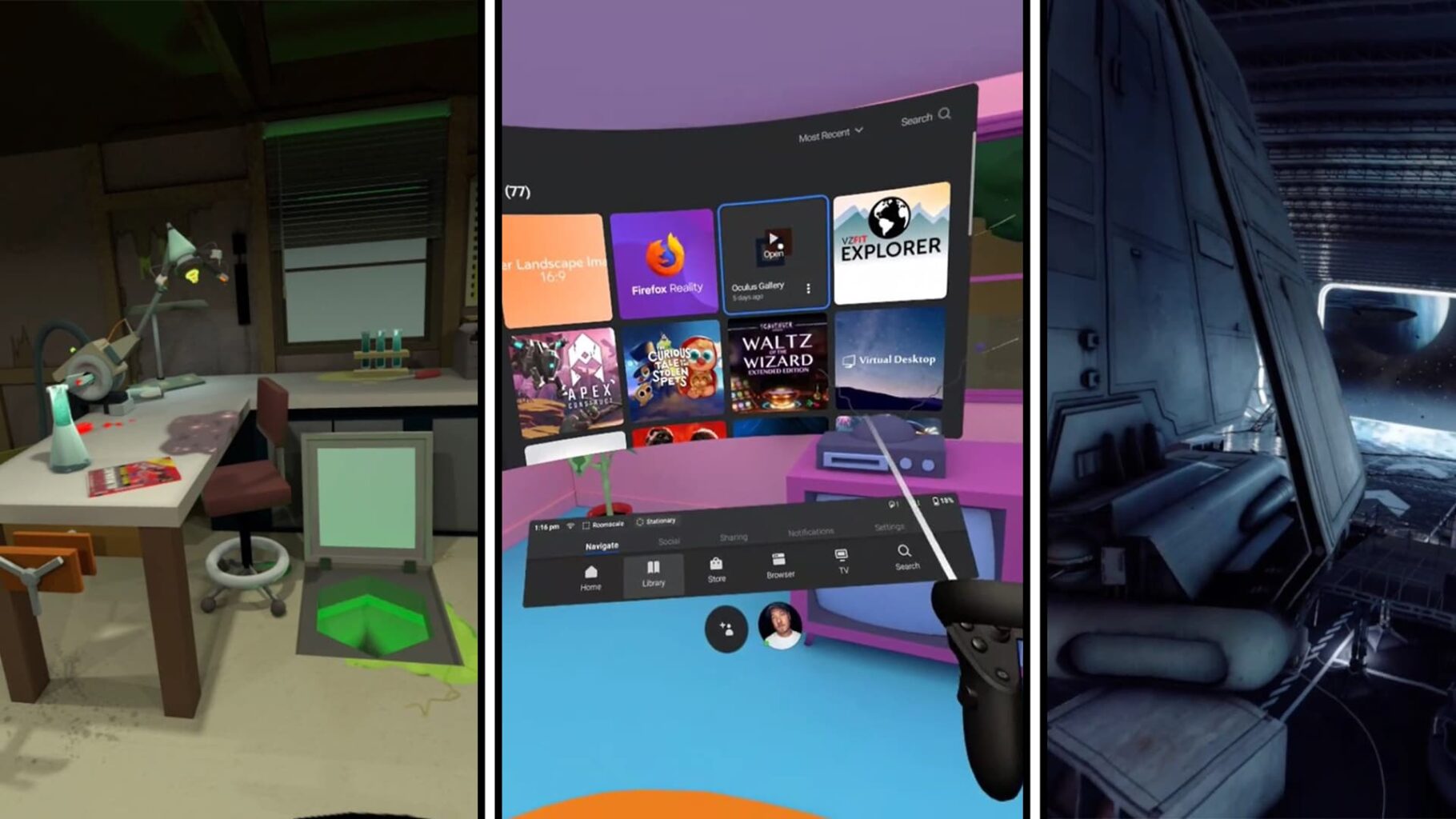 Oculus Quest : comment télécharger les environnements customisés