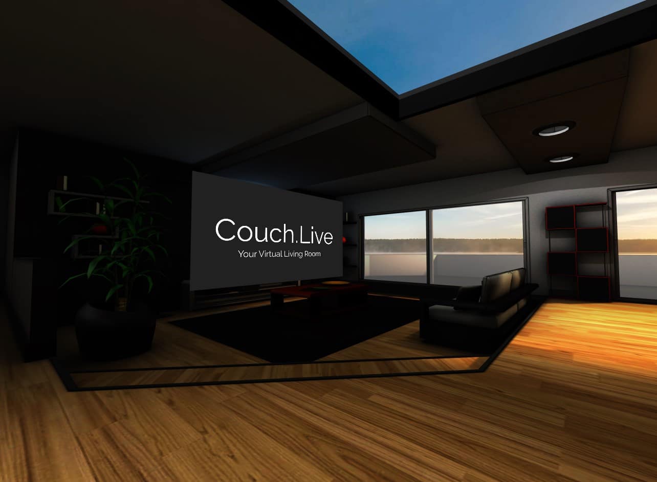 couch live, application vr