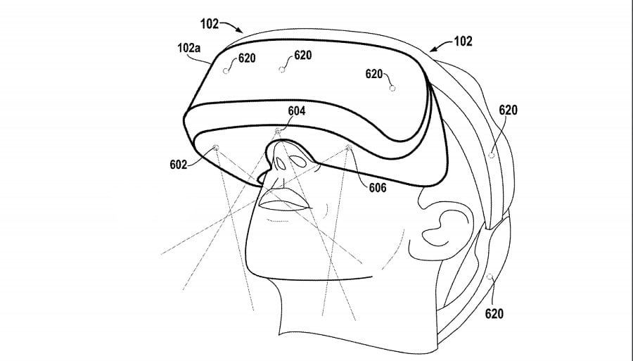sony face tracking patent