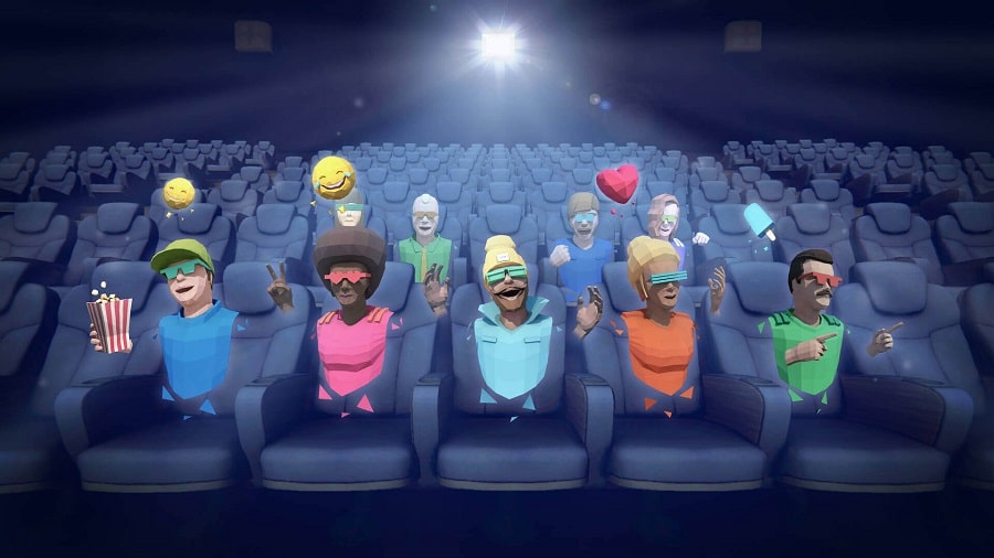 spectateurs cinéma virtuel