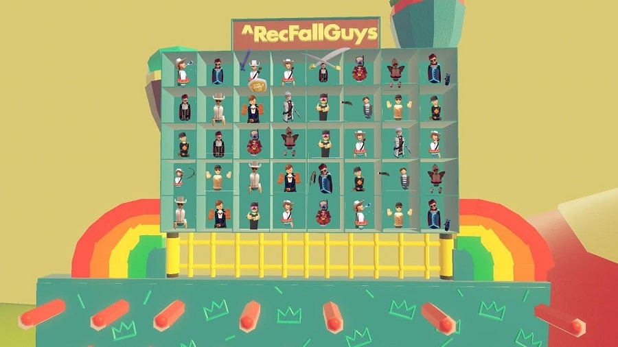 fall guys fan made en vr