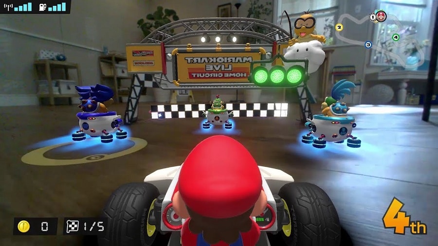 jeu mario kart live home circuit AR