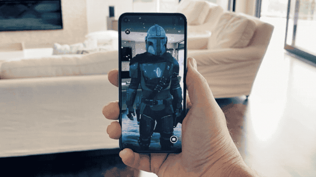 Google AR Mandalorian