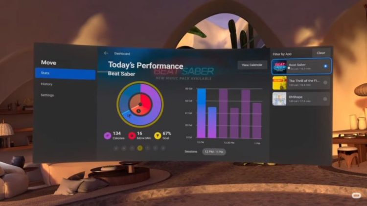 oculus move mise à jour oculus quest 2