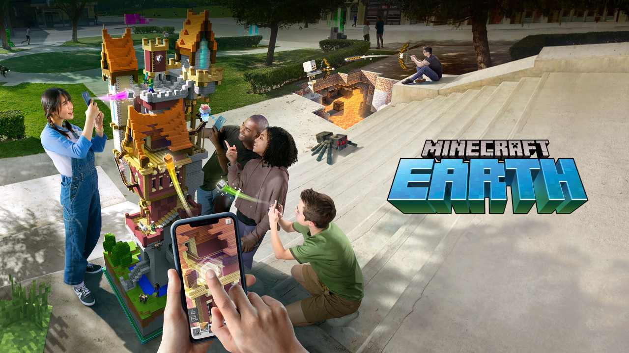 Minecraft Earth fin