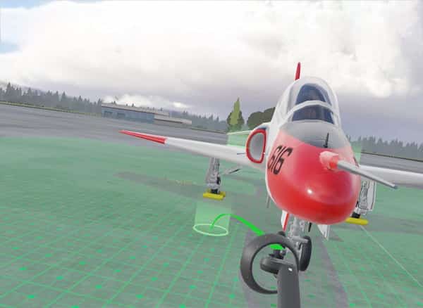 réalité virtuelle aéronautique