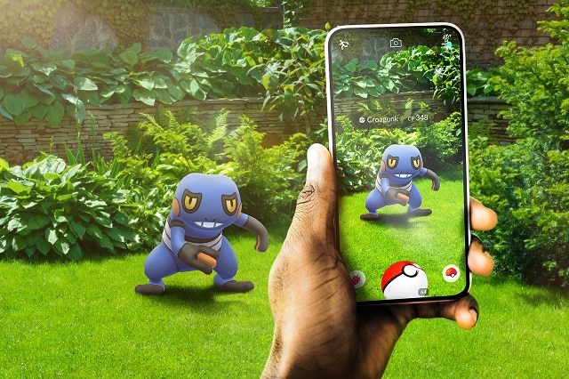 jeux AR comme pokémon go