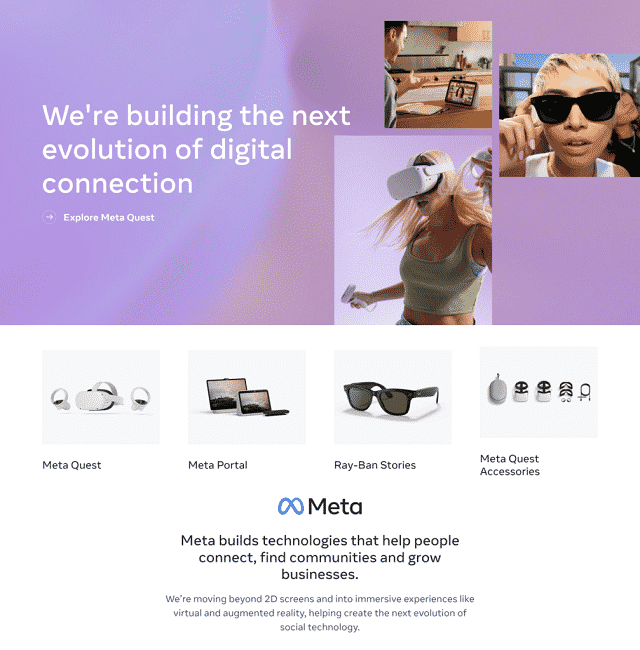 Oculus.com Meta Store