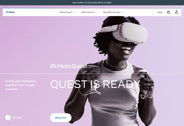 Oculus.com Meta Store