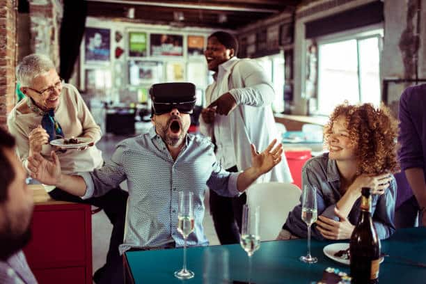 Une dégustation de vin en VR