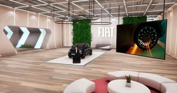 La marque Fiat lance un showroom…dans le metaverse !