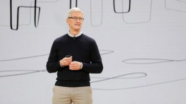 Le PDG d'Apple, Tim Cook, vante les mérites de la technologie XR