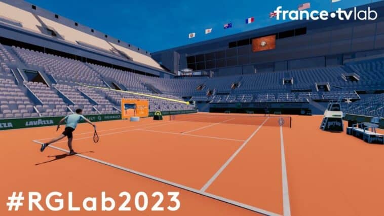 Rolland-garos Lab explorera le sujet du tennis immersif