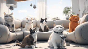 Canon a dévoilé une vidéo immersive en VR à 180 degrés, le Meow-Ditation.