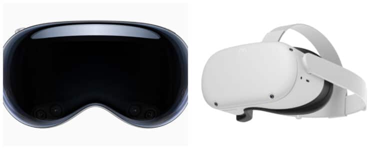Vision Pro vs Quest 2 : Lequel est fait pour vous ?