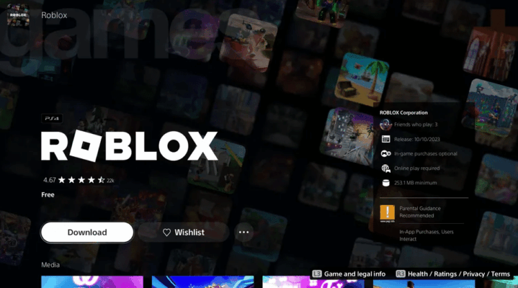 роблокс на пс4 купить диск