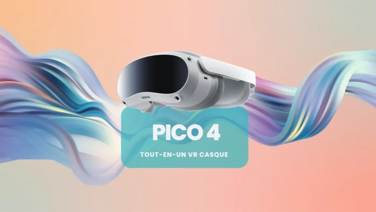 Casque VR, PICO 4, réalité virtuelle, Holiday Bundle, expérience immersive, PICO OS 5.0, promotion, réduction, paiement en 4 fois, tout-en-un.