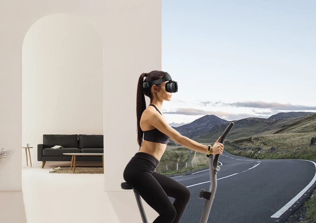 Fit Immersion Explorer le monde depuis votre velo d appartement