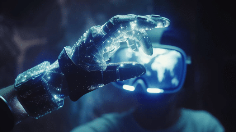 Le gant de réalité virtuelle (VR) Phantom a la particularité d’offrir une totale liberté aux doigts.