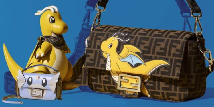 Pokémon GO Fendi Fragment Objets avatar mode Pokémon Collection FENDI x FRGMT x POKÉMON