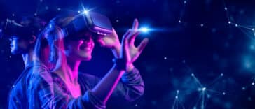 Casque VR universel promo Réalité virtuelle enfants adultes Offre spéciale casque 3D