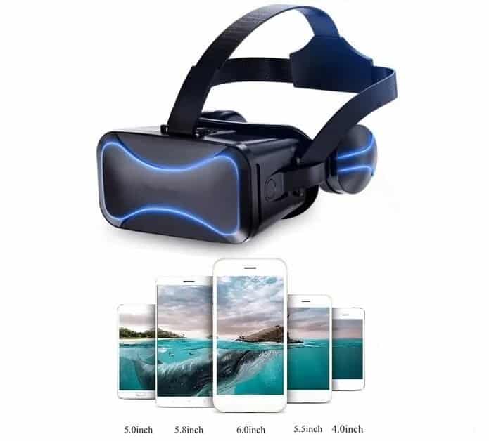 Casque VR universel promo Réalité virtuelle enfants adultes Offre spéciale casque 3D