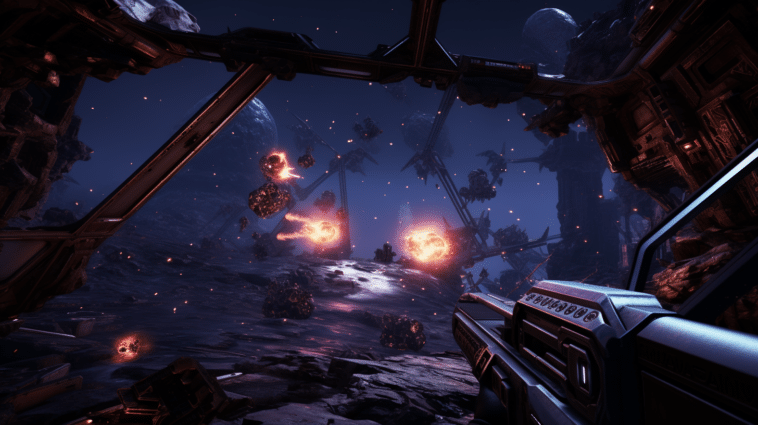 Rogue Stargun arrive sur le Quest 3 pour des affrontements spatiaux en VR à la Star Wars