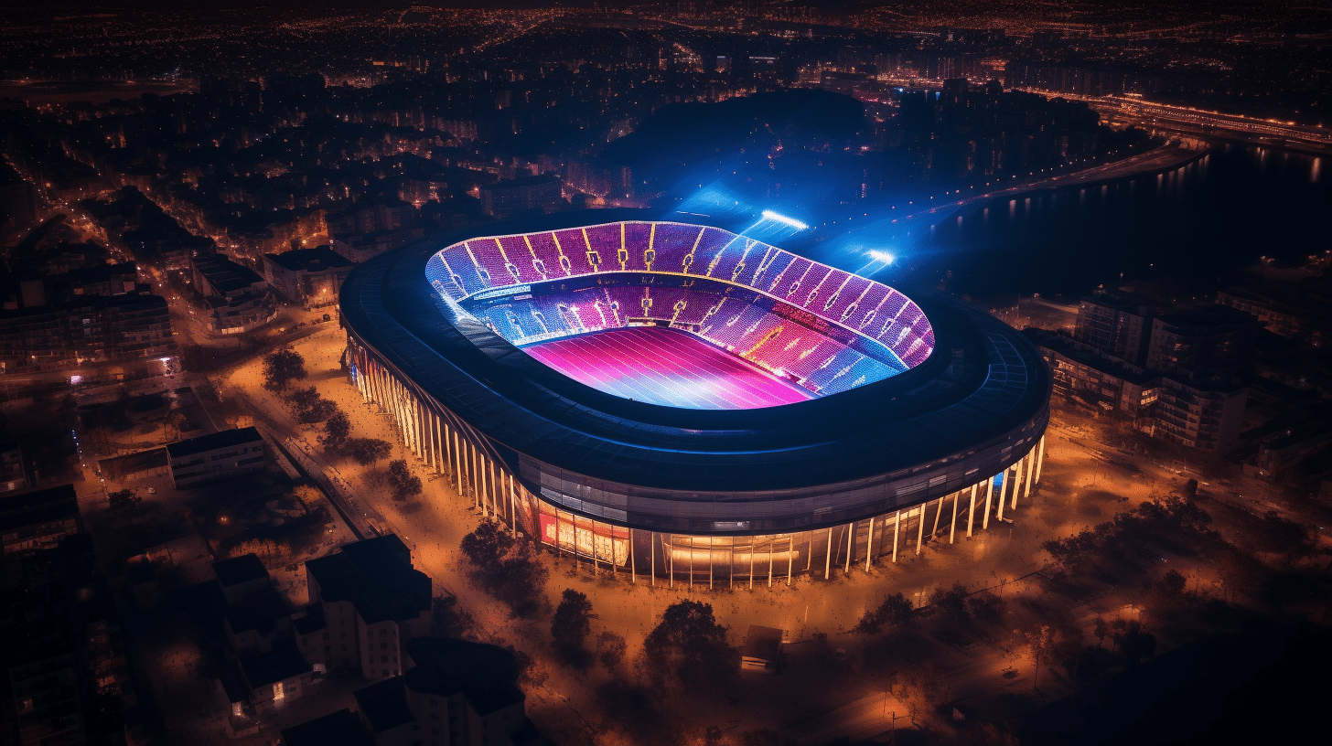 Le Nou Camp devient un terrain de jeu technologique