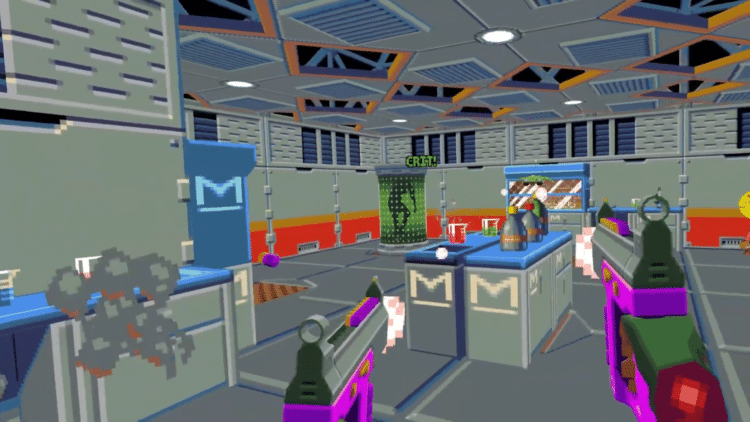 Compound jeu VR FPS rétro VR Lancement PSVR 2