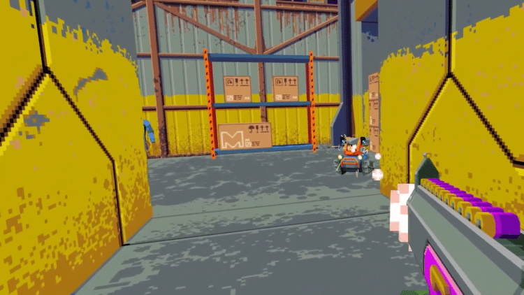 Compound jeu VR FPS rétro VR Lancement PSVR 2