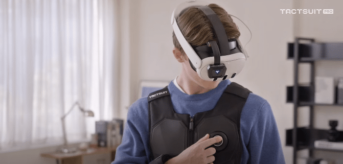 bHaptics lance une toute nouvelle gamme d'accessoires haptiques, à savoir les TactSuit Pro, les TactSuit Air et les TactSleeve.