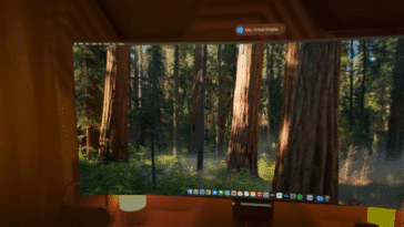 Dans visionOS 2.2, les modes « Wide » (Large) et Ultra-Wide (Ultra-large) qui transformeront votre expérience avec l'Affichage Virtuel Mac.