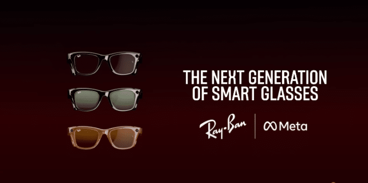 les Ray-Ban signées Meta vont intégrer un affichage tête haute (HUD