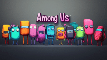 Les personnages du jeu "Among Us" dans leur apparence d'origine
