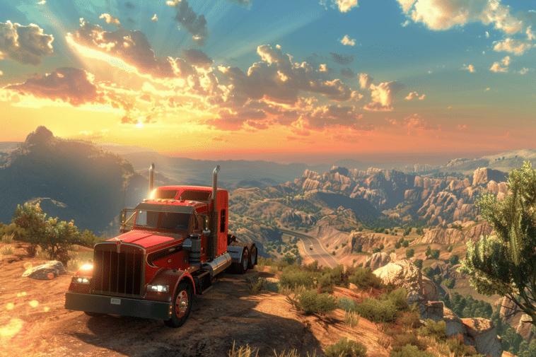 Capture d'écran d'ETS 2