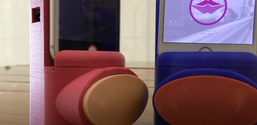 Kissenger : Quand le bisou à distance devient réel !