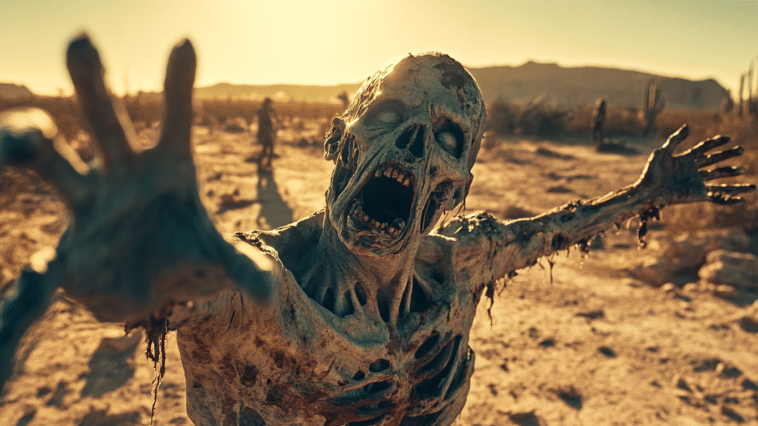 Horde de zombies dans Arizona Sunshine