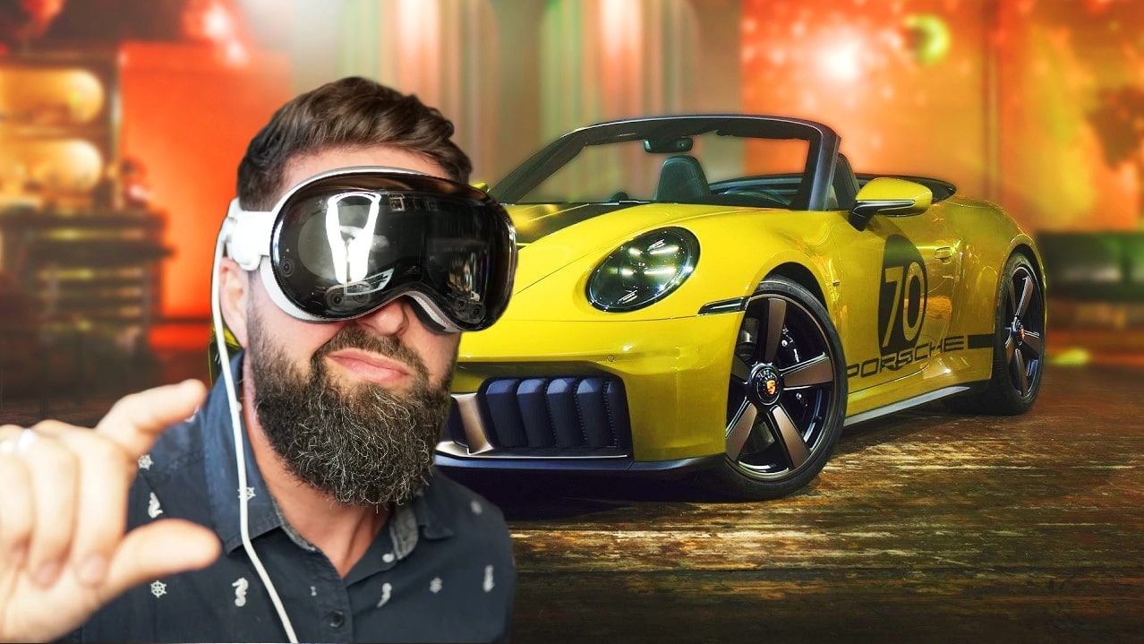 La Porsche 911 Spirit 70 s’offre une vitrine via Apple Vision Pro