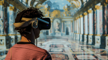 visite VR spectaculaire dans Versailles