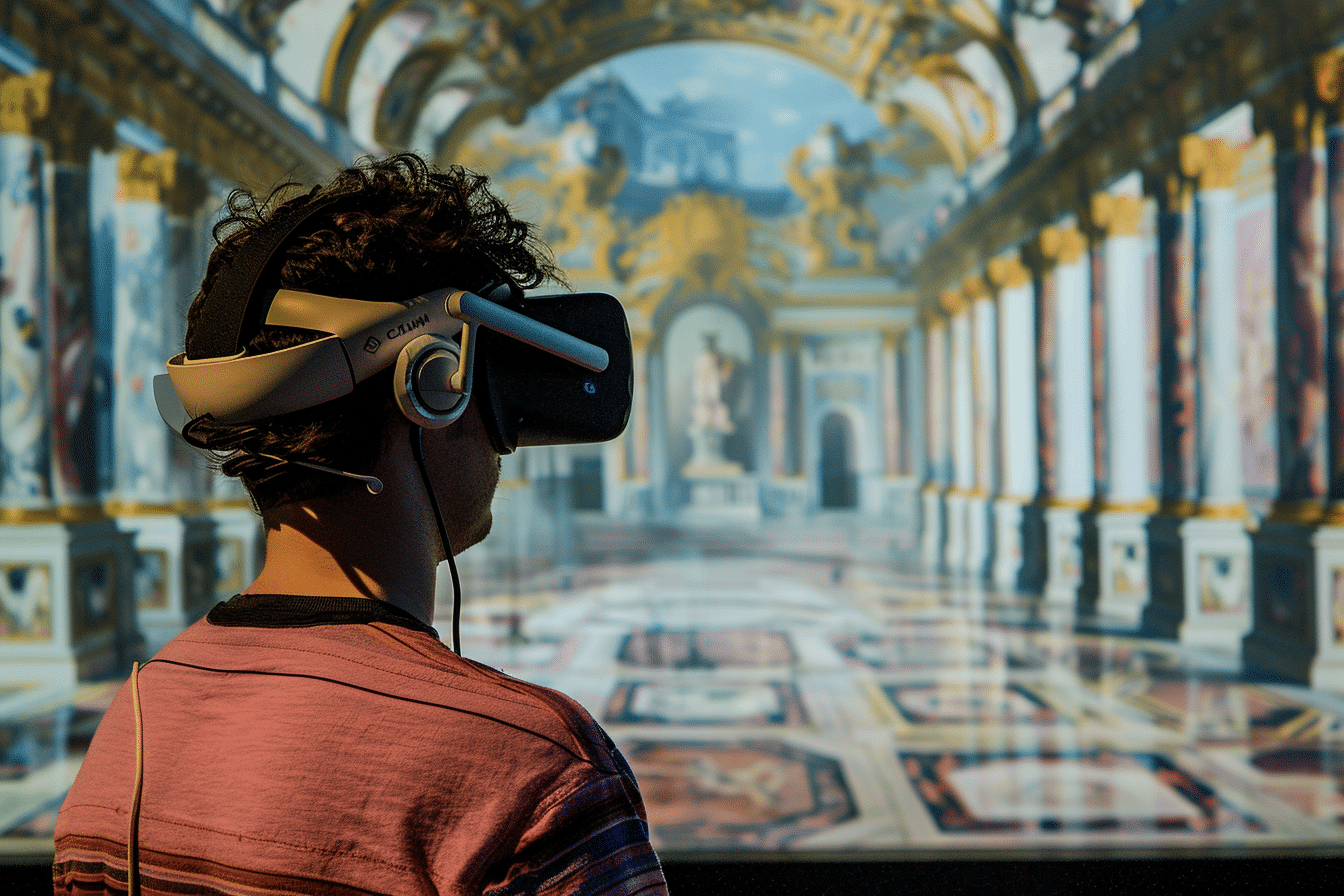 visite VR spectaculaire dans Versailles